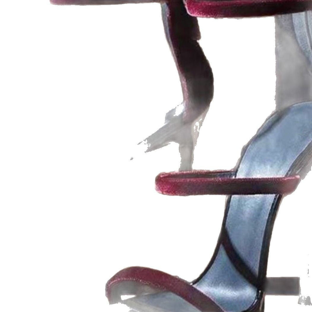 Damen elegante Stiletto Sandalen mit zarten Riemchen