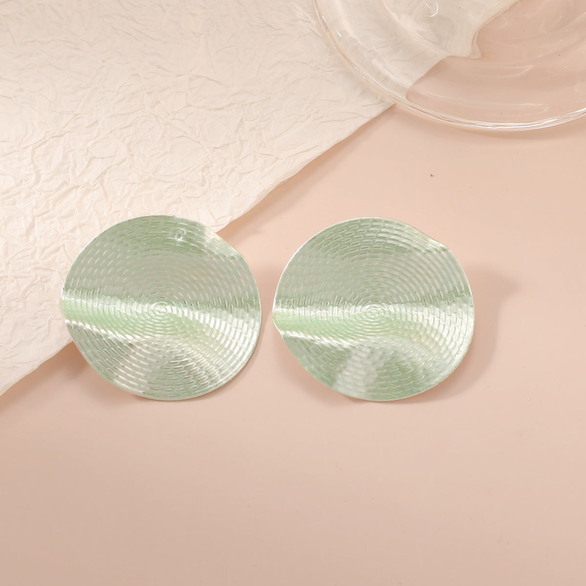 Damen Ohrstecker im eleganten Schalen-Design Shop Nory