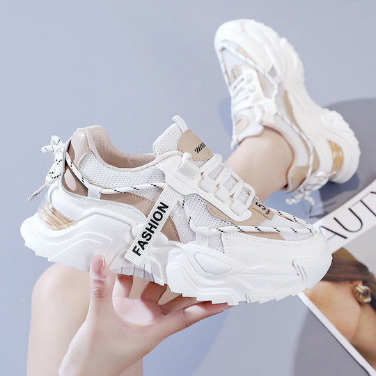 Damen Atmungsaktive und modische Chunky Sneakers