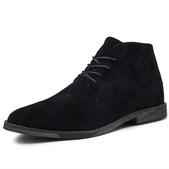 Herren Mokassins aus weichem Wildleder mit modernem Design