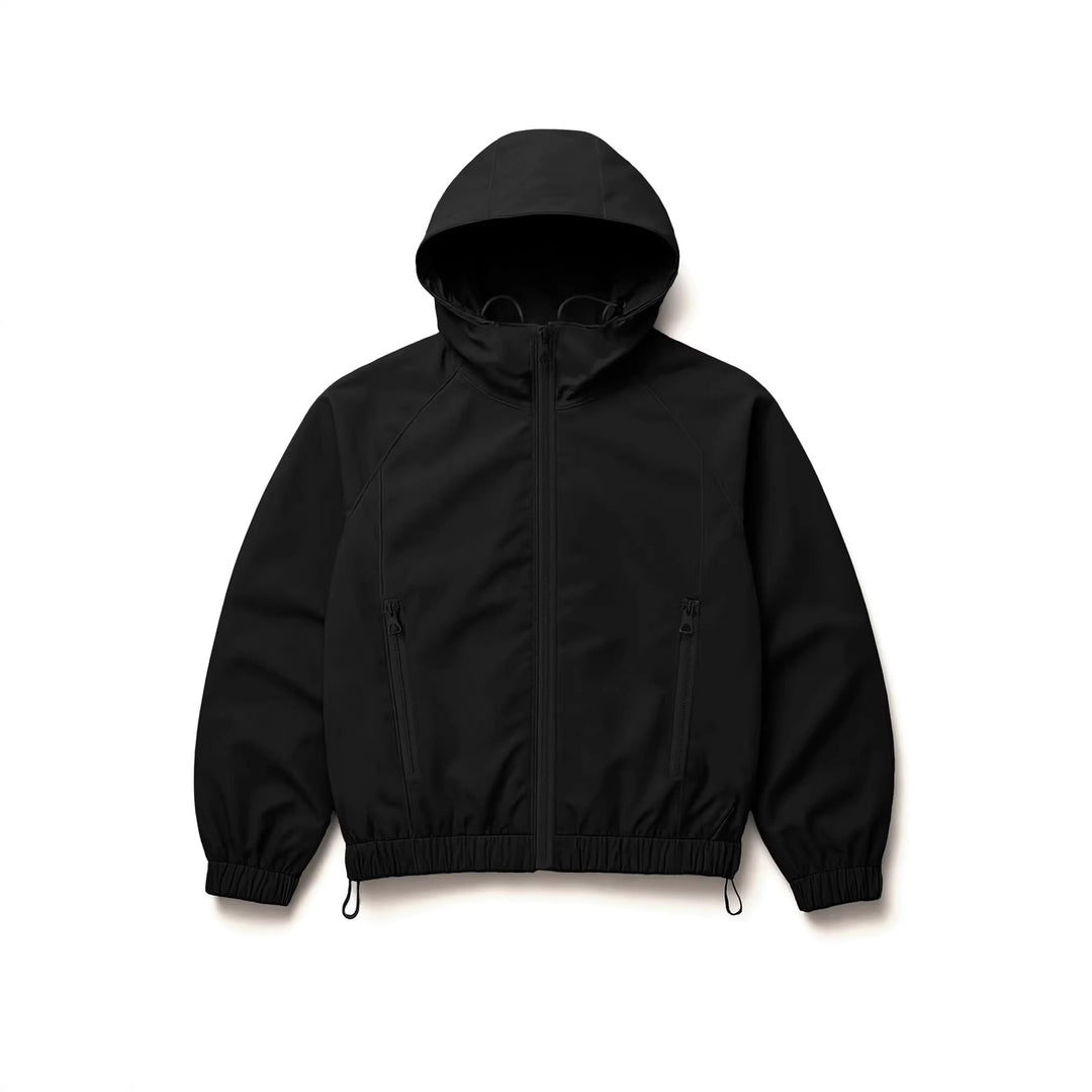 Herren Sportliche Outdoorjacke mit Kapuze