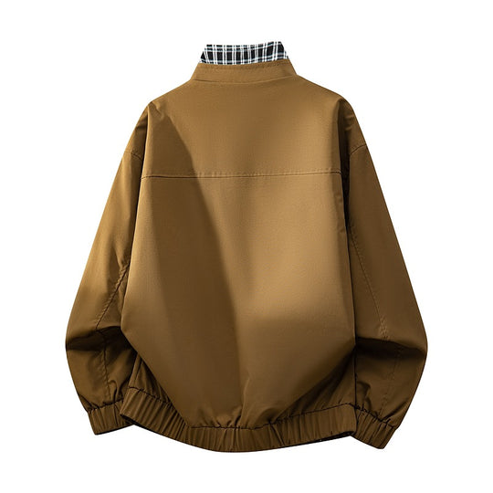 Herren Bequeme Übergangsjacke mit kariertem Innenfutter Shop Nory