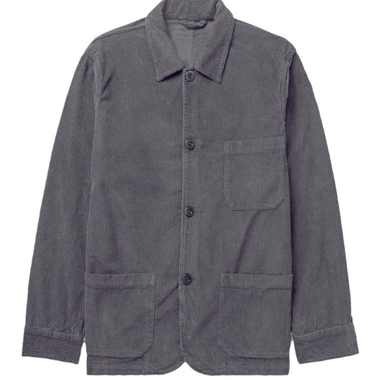 Herren Cord-Workerjacke mit Hemdkragen und aufgesetzten Taschen Shop Nory