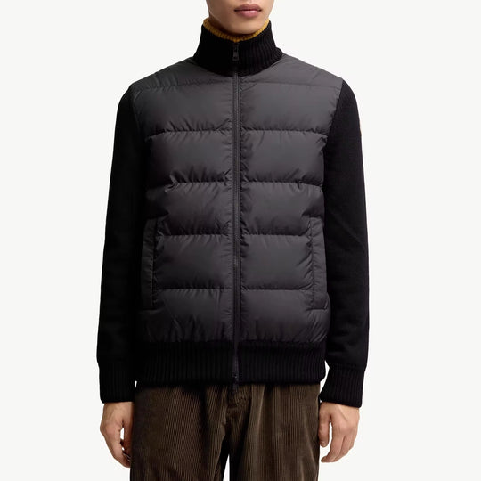 Herren Sportliche Steppjacke mit hochschließendem Kragen