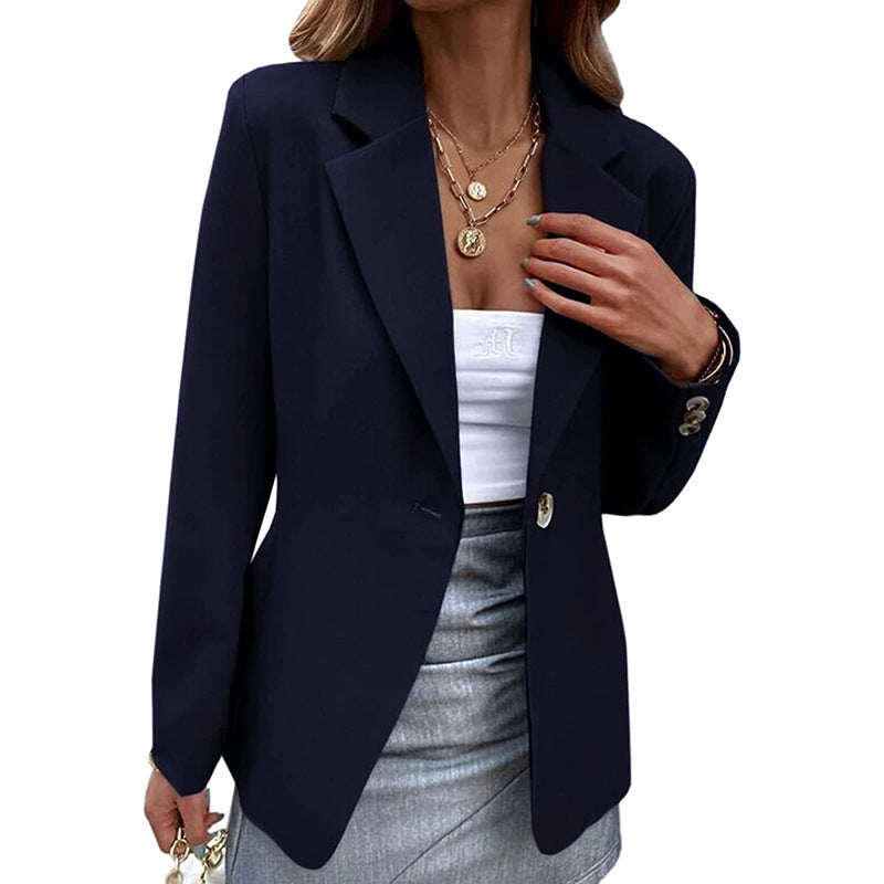 Damen Elegante und bequeme Blazerjacke