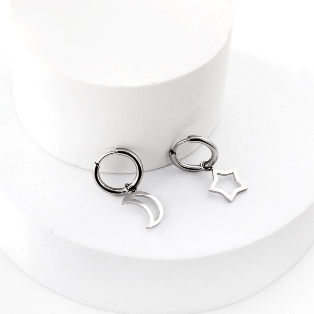 Damen Hängende Ohrstecker mit filigranem Pflanzenmotiv Shop Nory