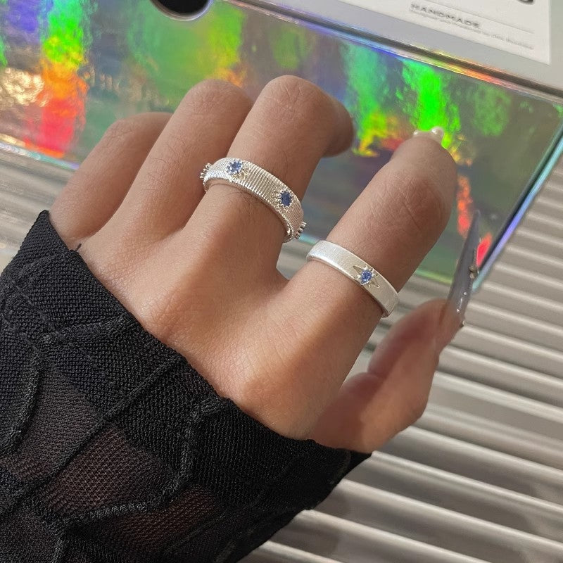 Damen Ring mit modernem, funkelndem Stein und elegantem Design Shop Nory