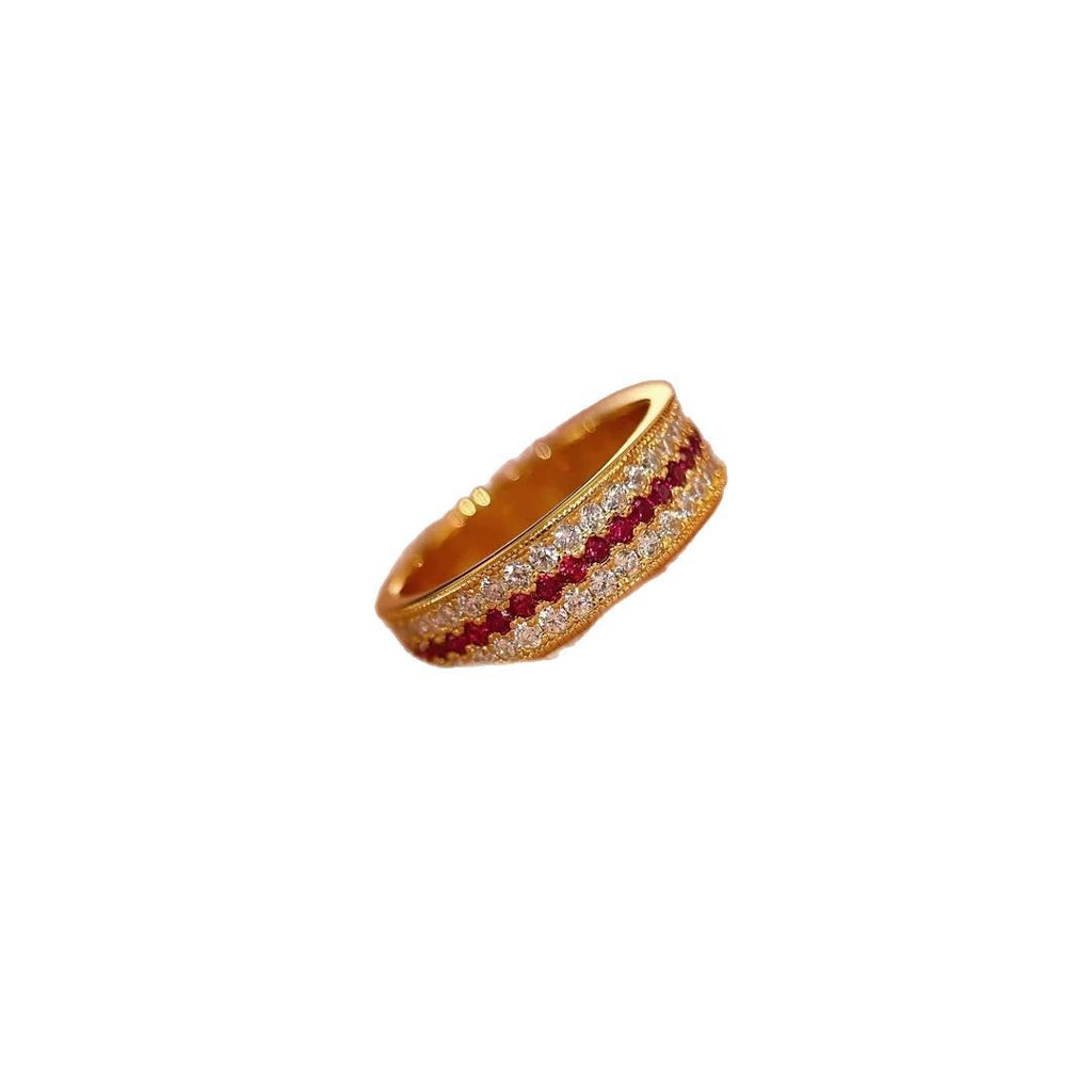 Damen Schmuckring Set mit funkelnden Zirkonia in verschiedenen Designs Shop Nory