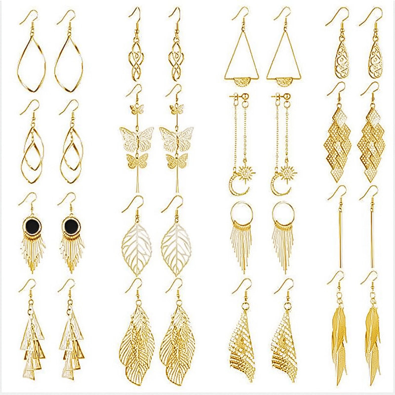 Damen Ohrringe-Set mit vielfältigen, modernen Designs Shop Nory