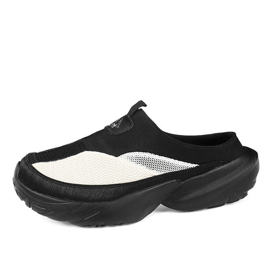 Unisex Slip-On Clog-Sneaker mit dicker Profilsohle und atmungsaktivem Mesh-Oberschuh Shop Nory