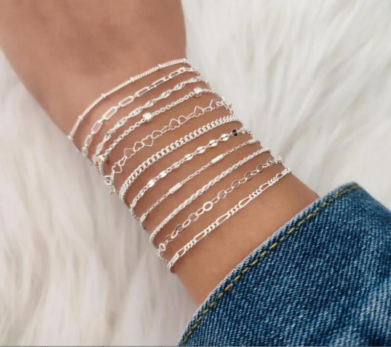 Damen Armreif-Set mit filigranen und variierenden Designs Shop Nory