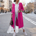 Damen eleganter trenchcoat mit Kapuze