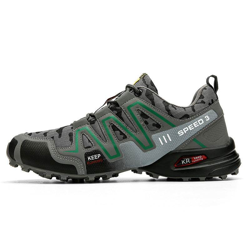 Herren Leichte Trail-Laufschuhe mit rutschfester Sohle und atmungsaktivem Obermaterial
