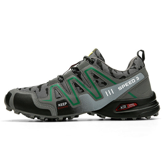 Herren Leichte Trail-Laufschuhe mit rutschfester Sohle und atmungsaktivem Obermaterial