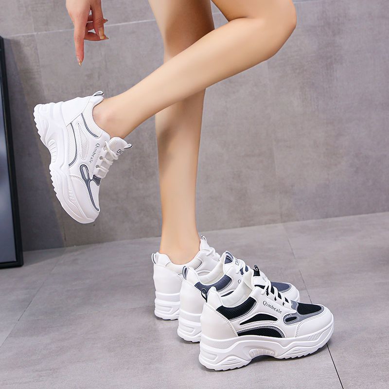 Damen Modische Chunky Sneakers mit ergonomischer Dämpfung und stabiler Sohle