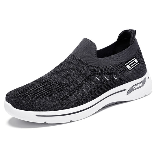 Damen nan ultraleichter gestrickter Slip-On Walking-Sneaker mit nahtlosem Sockenschaft und dämpfender EVA-Comfort-Zwischensohle Shop Nory