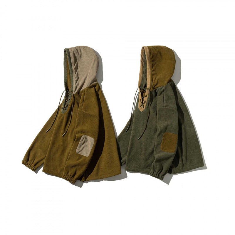 Unisex Oversize Kapuzenpullover mit Schnürung und Kängurutaschen Shop Nory
