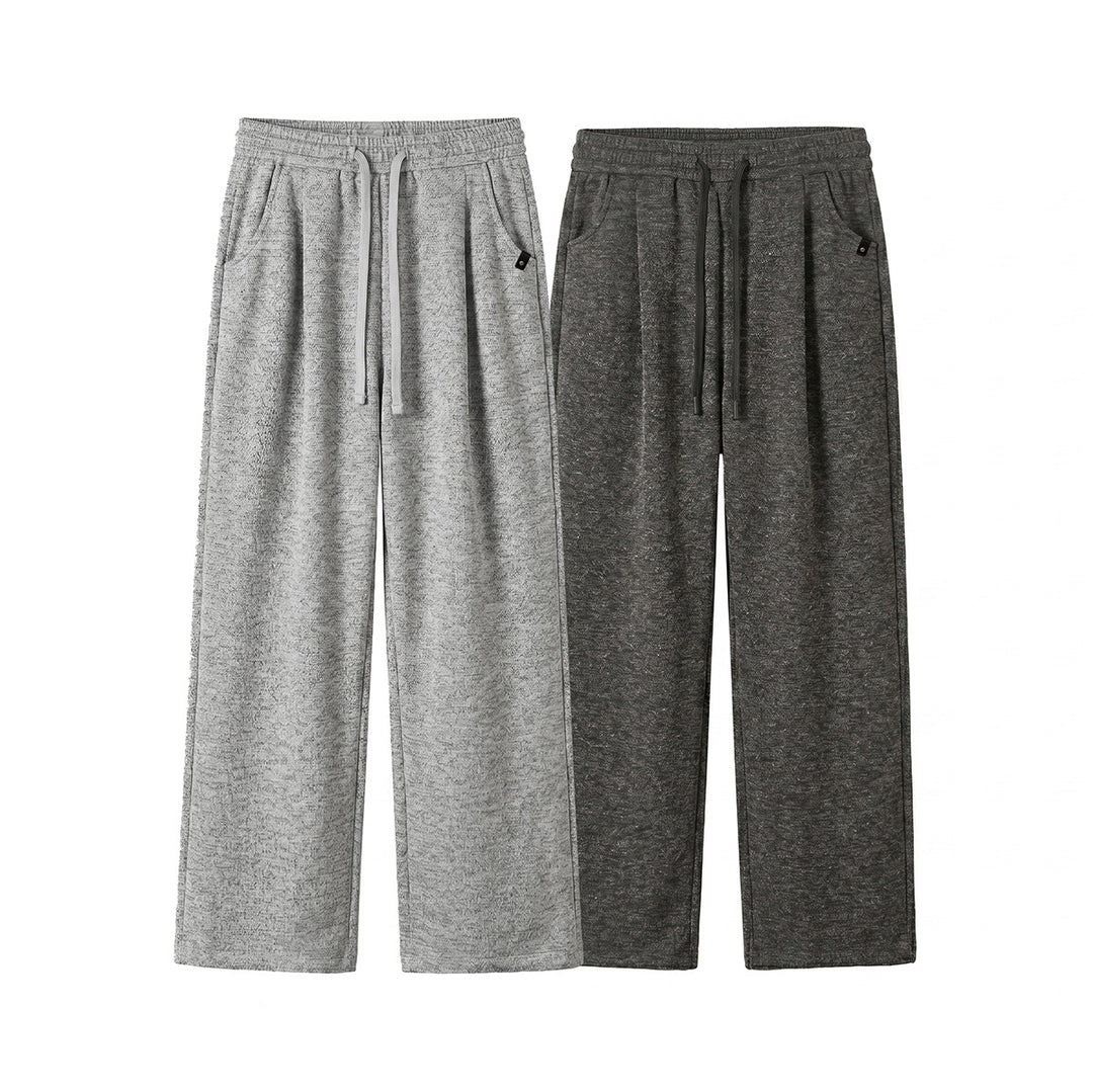 Damen Lounge‑Hose mit weitem Bein, elastischem Bund und Kordelzug Shop Nory
