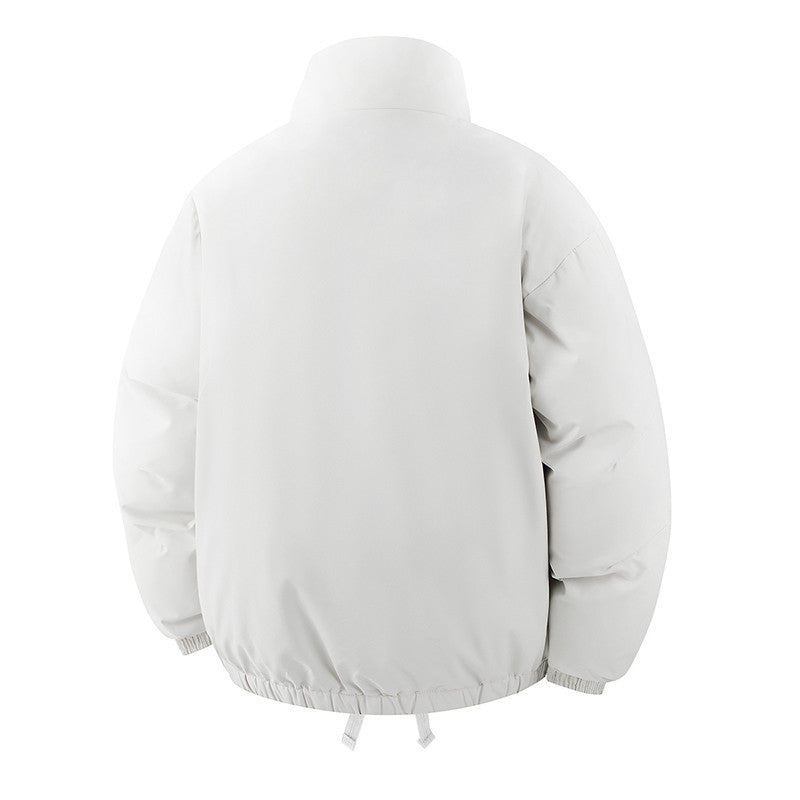 Herren Oversized Thermo‑Steppjacke mit hohem Kragen, Reißverschluss und Tunnelzug Shop Nory
