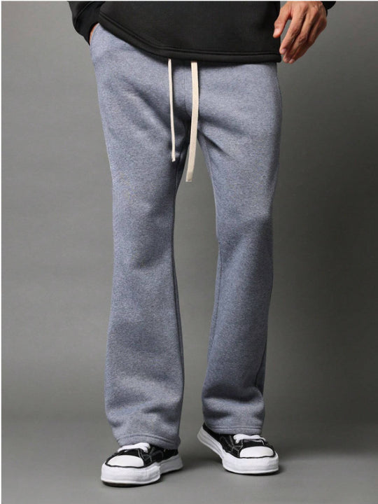 Herren nan locker geschnittene Jogginghose mit geradem Bein und elastischem Kordelbund Shop Nory