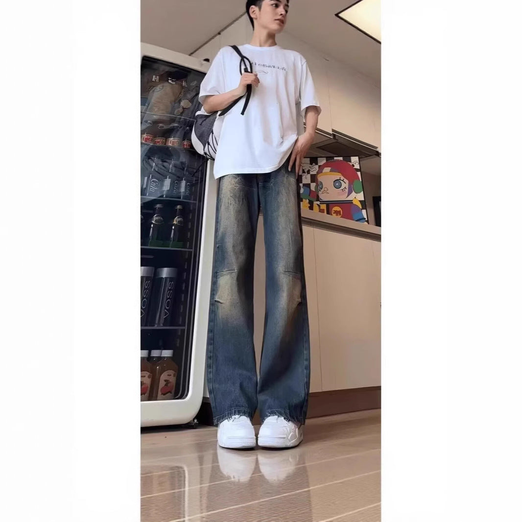 Damen Modische Oversized Jeans Shop Nory