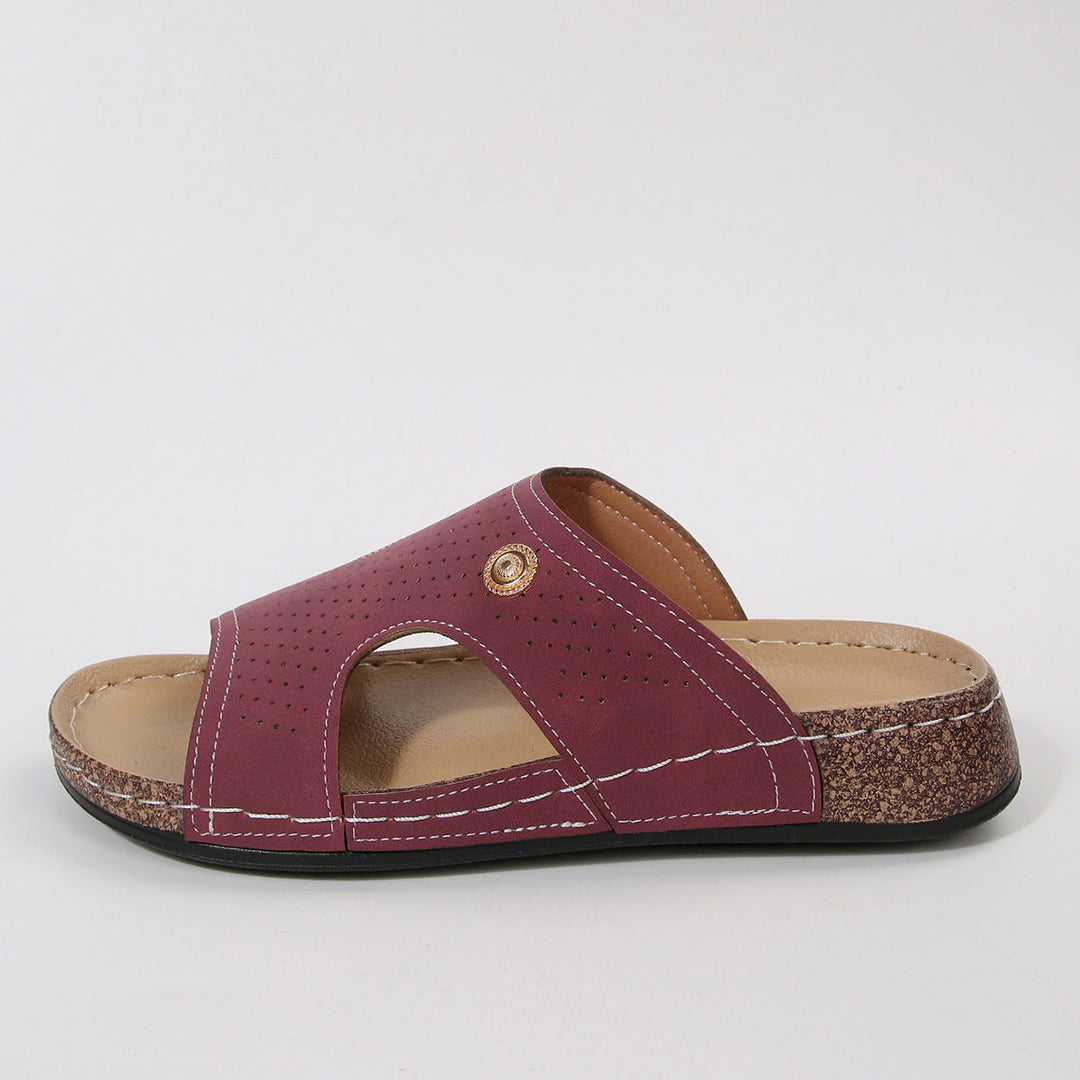 Damen Komfortable Clogs mit offenem Design
