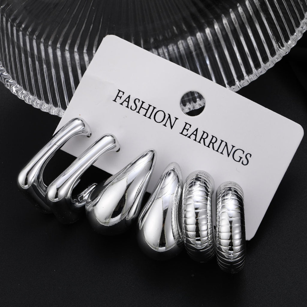 Damen Ohrringe Set mit stylischen, modernen Designs Shop Nory