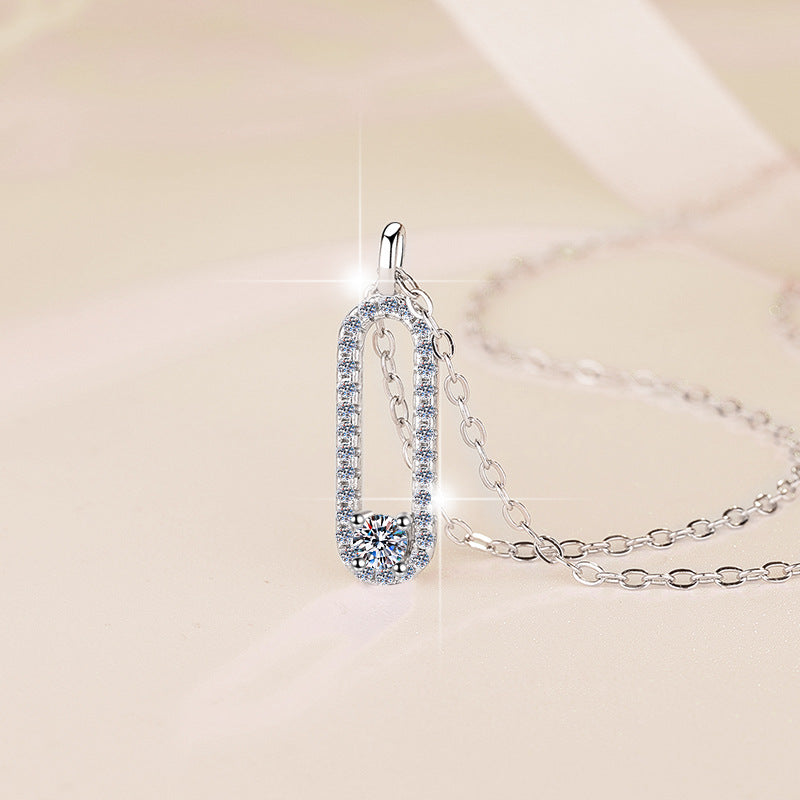 Damen elegante Halskette mit Sicherheitsnadel Design Shop Nory