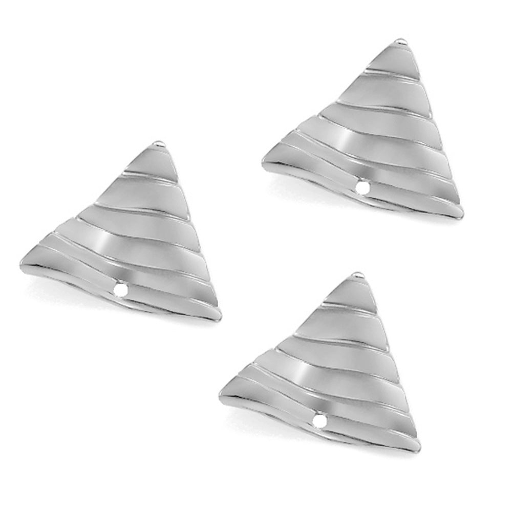 Damen contemporärer Schmuckanhänger aus poliertem Edelstahl Shop Nory