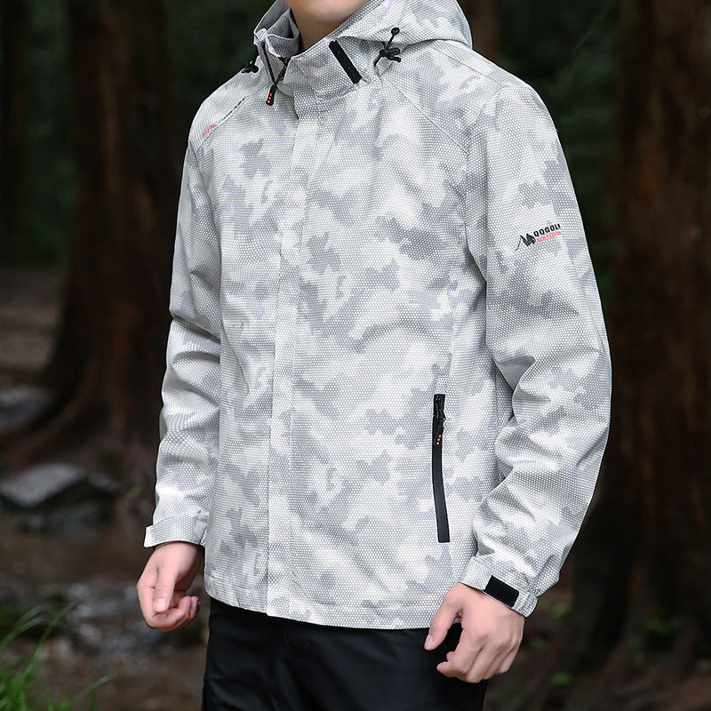 Herren wetterfeste Outdoor-Jacke Shop Nory