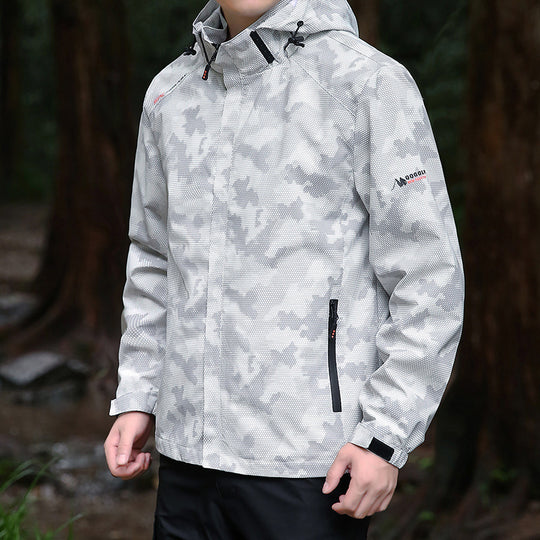Herren wetterfeste Outdoor-Jacke Shop Nory
