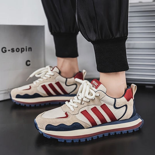 Herren Retro-Sneaker mit Wildleder-Overlays und gedämpfter Profilsohle Shop Nory