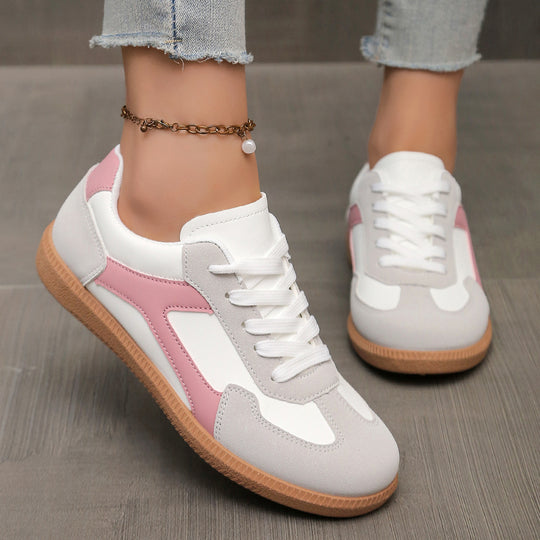 Damen Retro-Sneaker mit Gumsohle und gepolsterter Innensohle Shop Nory