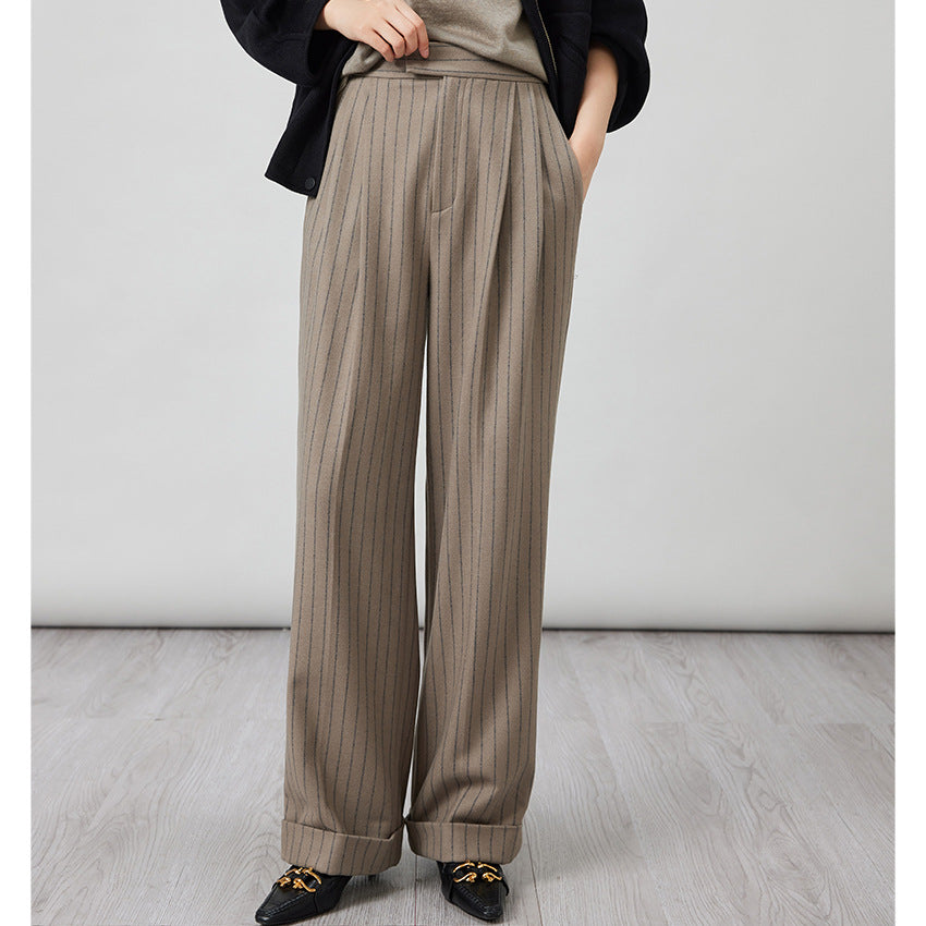 Damen Oversize Wollmantel im Clean‑Cut‑Design mit Reverskragen und verdeckter Knopfleiste Shop Nory