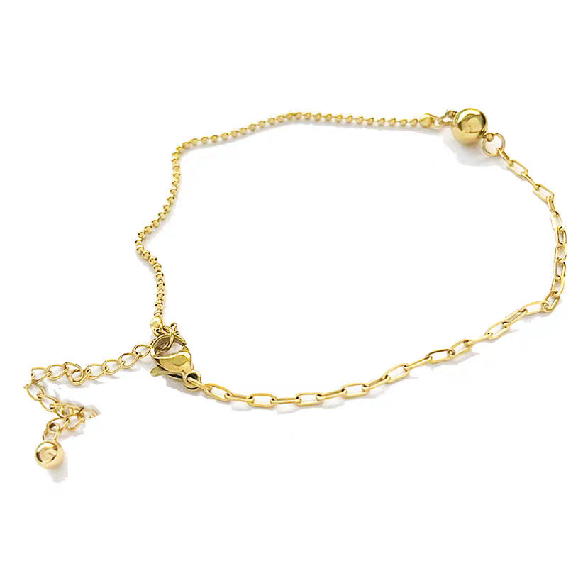 Frauen Goldplattierte Verstellbare Fußkette Shop Nory