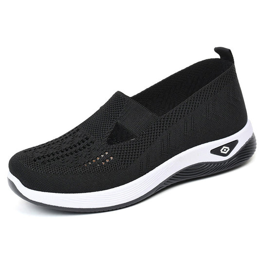 Damen nan leichte gestrickte Slipper mit orthopädischer Komfortsohle Shop Nory