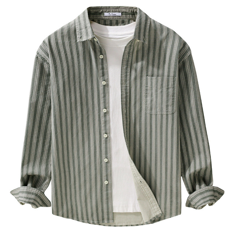 Herren Hemd mit Button-Down-Kragen aus atmungsaktivem Leinen-Baumwollmix in Relaxed-Passform Shop Nory