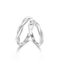 Damen Spiralring mit funkelnden Zirkonia-Steinen Shop Nory