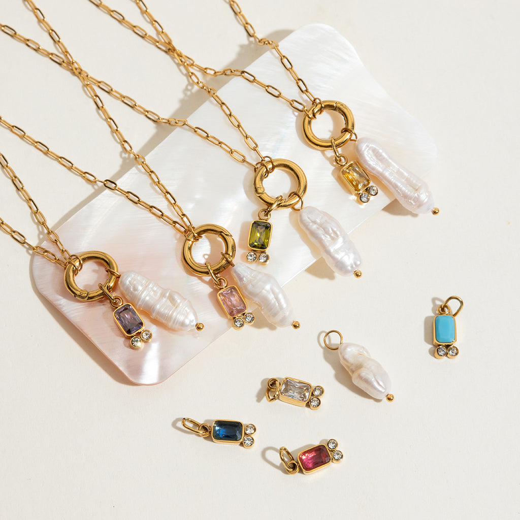 Damen Halskette mit elegantem Anhänger und hypoallergener Verarbeitung Shop Nory