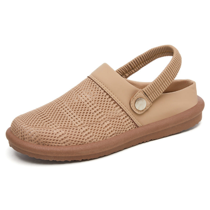 Damen Leichte und atmungsaktive Clogs mit flexiblem Tragekomfort