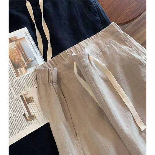 Damen Legere Leinenbluse Shop Nory