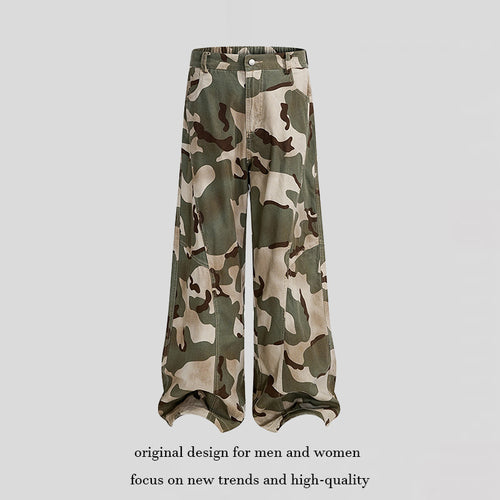 Damen weite Cargo‑Culotte‑Hose im Loose‑Fit mit Knie‑Patch und elastischem Bund Shop Nory