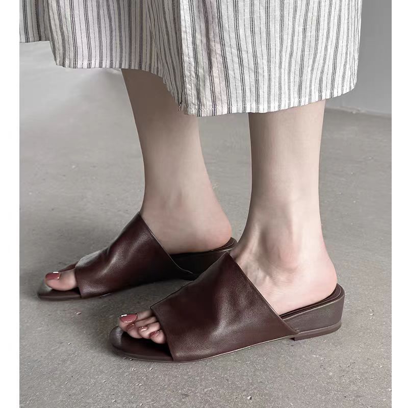 Damen Breite Überriemen‑Mules mit offenem Zehenfeld und niedrigem Blockabsatz Shop Nory