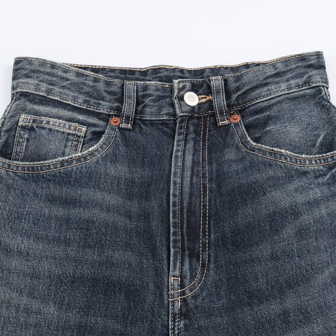 Damen Jeans mit hohem Bund und weitem Bein Shop Nory