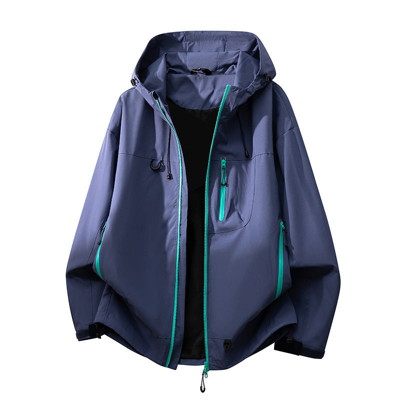 Damen technische Outdoorjacke mit multifunktionalen Taschen und verstellbarem Kapuzensystem ShopNory
