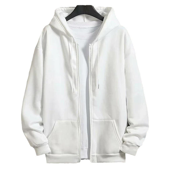 Unisex Zip-Hoodie mit verdecktem Reißverschluss, minimalistischer Silhouette und angerautem Innenfutter Shop Nory