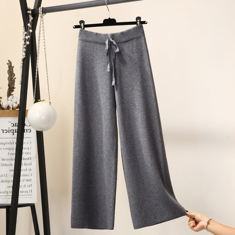 Damen Weite Strickhose Shop Nory
