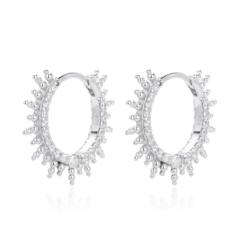 Damen Ohrstecker mit funkelnden Zirkonia Shop Nory