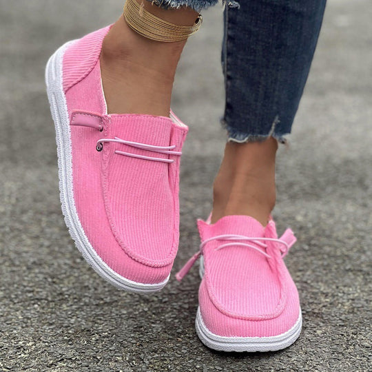 Damen Slipper im modernen Riffle-Design mit elastischem Einstieg