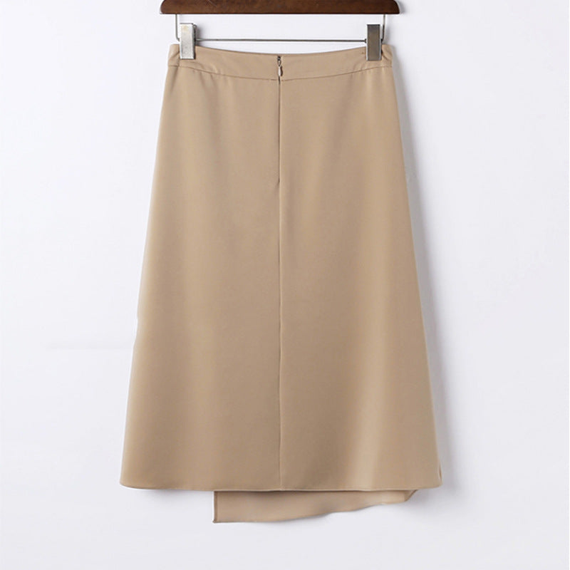 Damen Eleganter Wickelrock mit fließendem Design Shop Nory